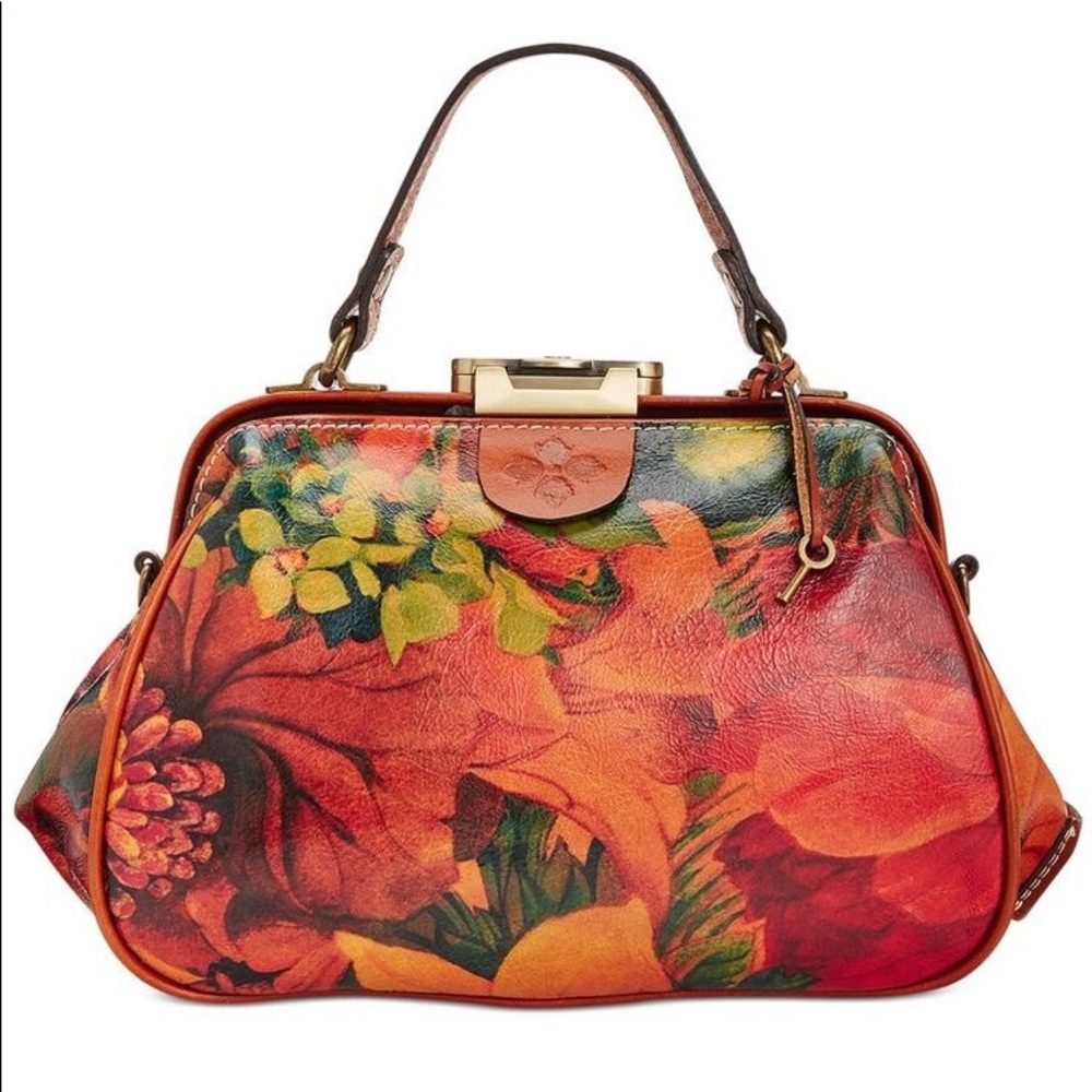NWOT Patricia Nash Gracchi Frame Satchel